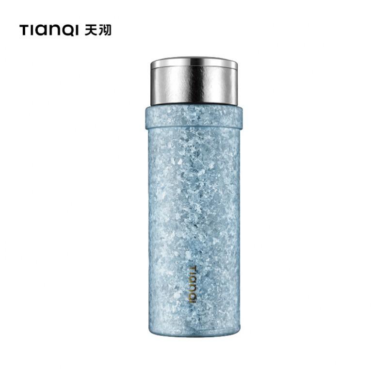 Pure Titanium Vacuum Insulated Cup With Tea Infuser Portable Travel Car Mug Men Women High Capacity 380ml