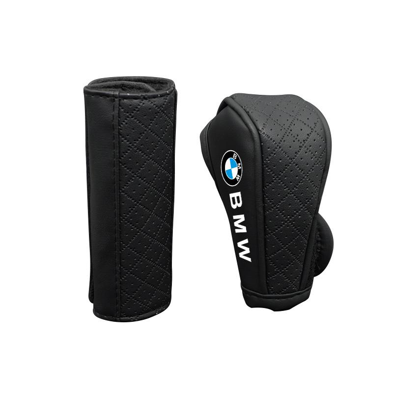 Car Shift Handle Cover Non-slip Wear-resistant For BMW M Power Performance M3 M5 X1 X2 X3 X5 E30 E36 E39 E46 E87 E91 E90 E60 E82 JK4