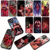 Для Samsung Galaxy A25 A37 A57 A12 A14 A31 A41 A50 A51 A70 A71 A72 A21S A04 M15 Note 20 9 8 10 Чехол M-Marvels Алая Ведьма