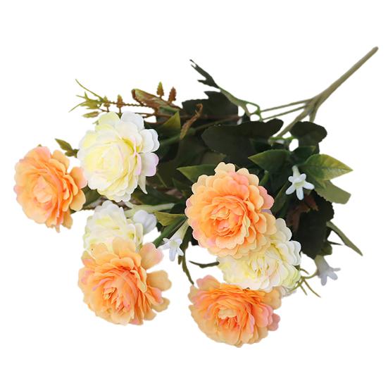 Easy Care No Withering Simulation Flower Chic Realistic Artificial Peony Branch