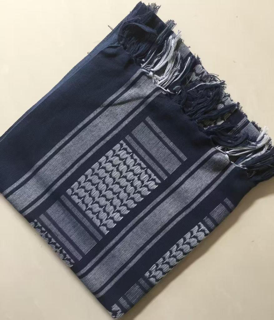 All-Cotton Camouflage Jacquard Arab Headscarf and Shawl