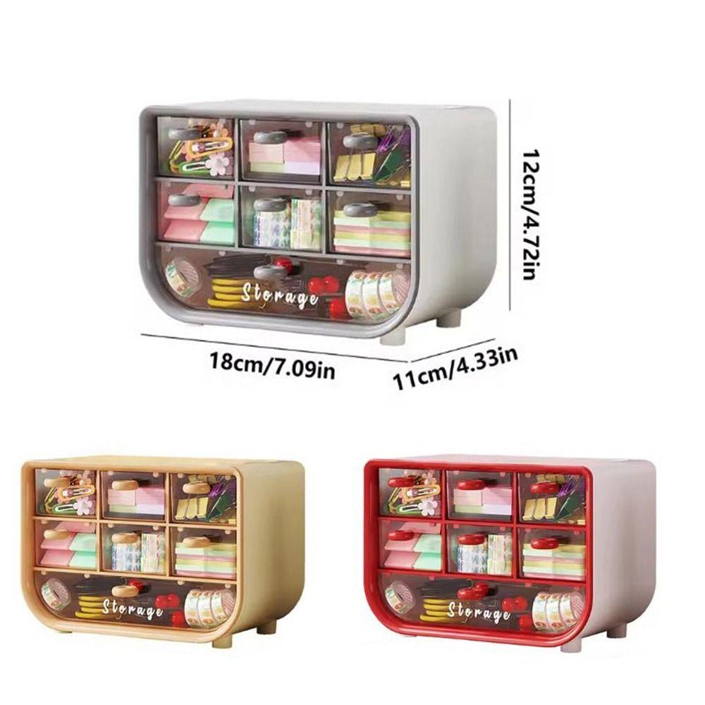 Большой вместительный ящик для хранения макияжа, пыленепроницаемый органайзер для косметики, для офисов