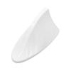 Shark Antenna Dolphin Antenna Car AM FM Radio Antenna Waterproof Universal Strong Adhesive Aerial Antenna Base Replacement White