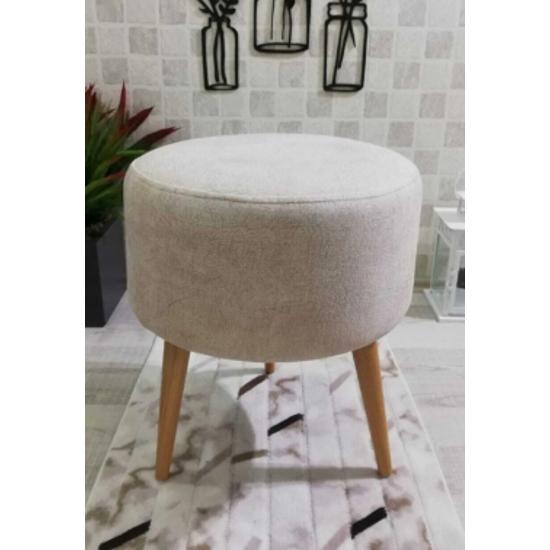 High Leg Decorative Pouf Coffee Table