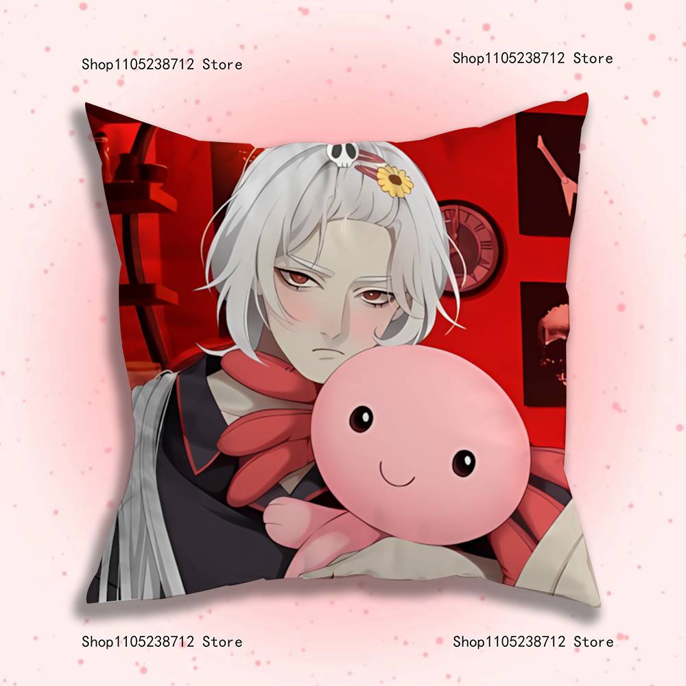 Игра D-Date With Death M-Манга Наволочка Подушка Плюшевая Мальчики Девочки Мультфильм Аниме Каваи Украшение Детский День Рождения Милые Подарки