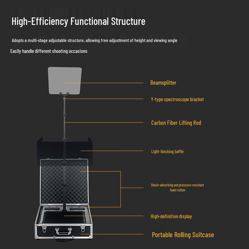 Jia Shiying WJ-22X Portable Teleprompter