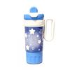 Stainless Steel Insulated Travel Mug With Handle Straw 710ml Tea Infuser Students Office Outdoor Use