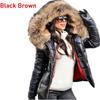 Autumn and Winter Fashion Women's Short Coat Cotton Jacket Large Size Hooded Jacket Warm Cotton Women's Fur Collar Hoodie Parka Coat