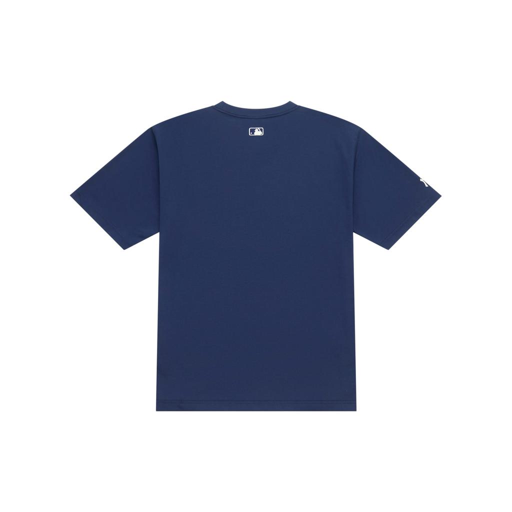 MLB New York Yankees Basic Collection SS25 T Shirt Unisex Navy Blue 3ATSB0553-50NYS