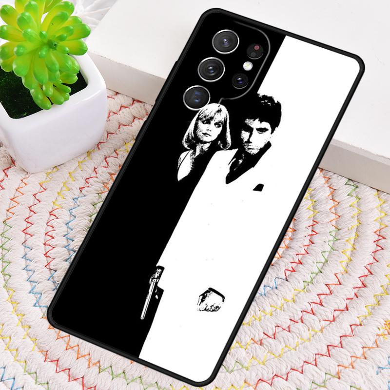 Чехол для телефона с принтом Лицо со шрамом Тони Монтана Для Samsung Galaxy note 10 pro S26 S25 S24 S23 S22 Ultra Plus S21 FE S20 Ударопрочный чехол