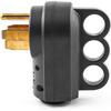 QWORK Nema 14-50P 50 Amp Male RV Replacement Plug, 125/250V Power Assembly Plug With Handle For Camper Trailer