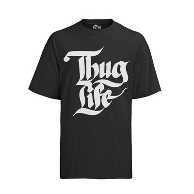 Высказывания Thug Life Thuglife 2pac Хип-хоп Графика Футболка Мужская для Нового Рэпера Музыка