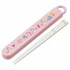 Children's Antibacterial Slide Chopsticks Box Set Unicorn Girls Made In Japan ABS2AMAG-A