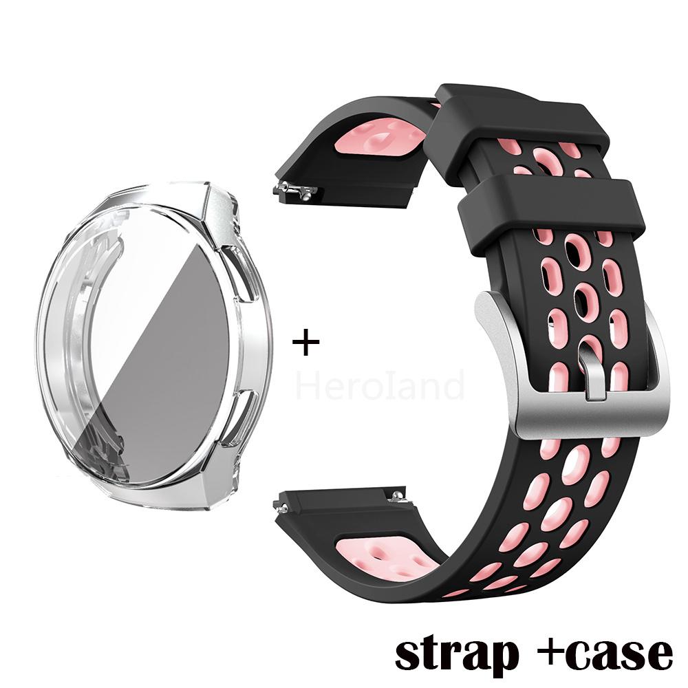 Мягкий силиконовый ремешок для часов Huawei Watch GT 2e, ремешок на запястье для Huawei Watch gt 2e, браслет, защитный чехол для умного браслета