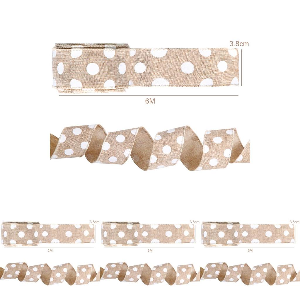 Изысканная Рождественская Лента с Проволочным Краем, Идеально Подходит для Праздничных Украшений и Украшения Елки