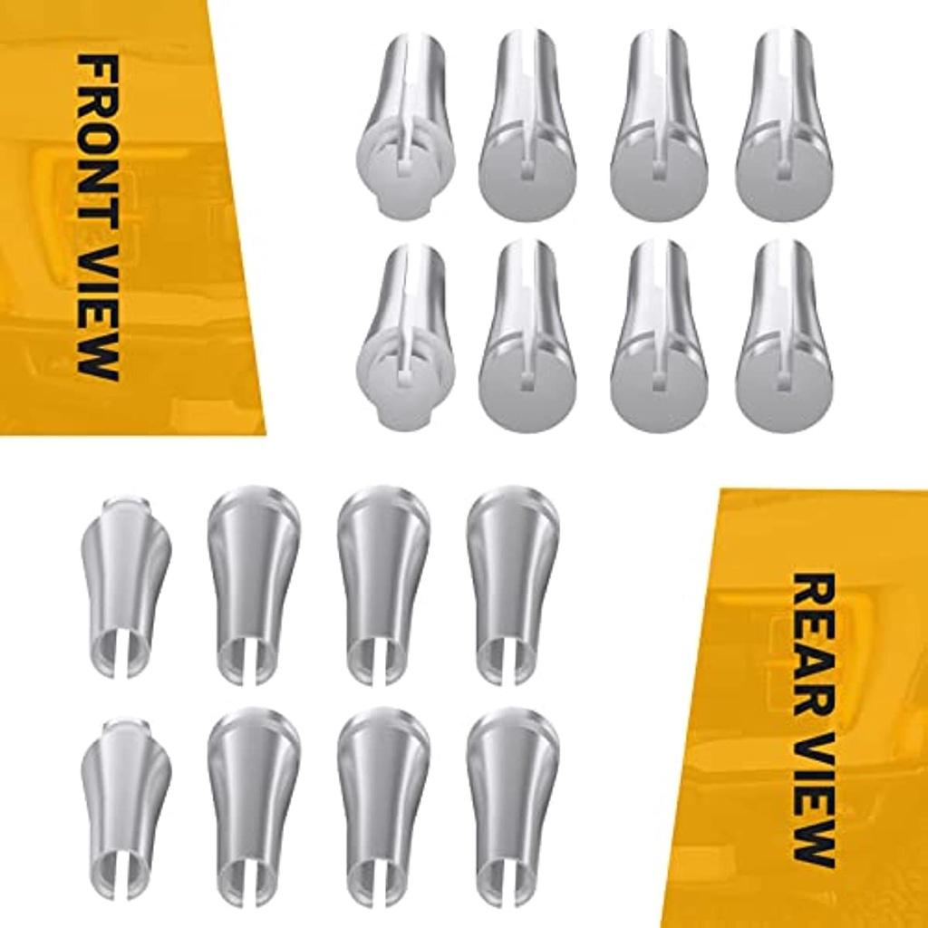 Ремонтный комплект троса дверной защелки Ford с 8 концами - инструмент для ремонта концов троса замка алюминиевой защелки для Ford F-150 F-250 F-350 E-series Ranger Expedition Excursion