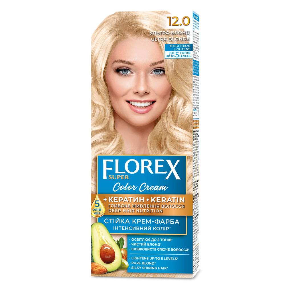 Florex Super Permanent Hair Dye Cream - Give Your Hair Deep Nourishment, Makes Your Hair Soft and Silky-shiny.