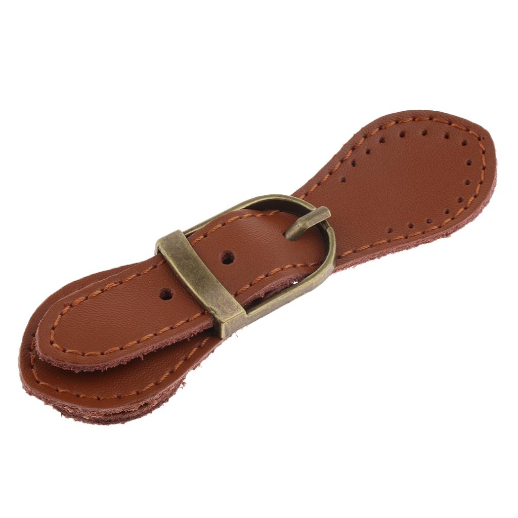 Пришивные застежки-пряжки из натуральной кожи, набор, застежка для сумки, товары для рукоделия