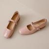 Мода 2024 года, новые весенне-летние туфли Мэри Джейн, женские, мягкая подошва, повседневные, для улицы, балетки с круглым носком, на плоской подошве