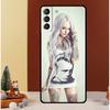 Sexy Tattoo Girl Case For Samsung Galaxy S23 Ultra S24 S22 Note 20 Ultra 10 Plus S8 S9 S10 S20 S21 FE Cover