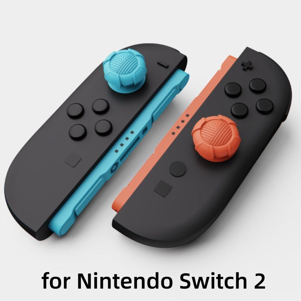 6 шт. Силиконовые колпачки для джойстиков-накладок на большой палец, противоскользящий чехол Joy-Con для Nintendo Switch 2