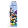 1PC Colorful Game Kids Figure 750ml Color Plastic Sports Water Bottle Leakproof Flip Straw Lid Suitable for Sports Office Home Use