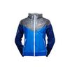 Color Block Design Logo Print Hooded Jacket Women Jackets Blue 617218-414
