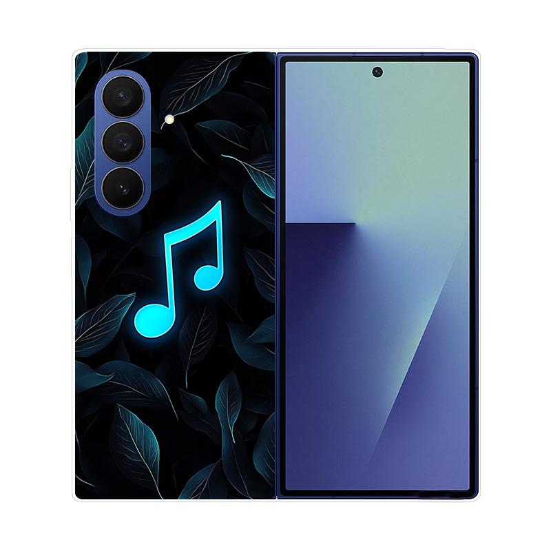 Чехол для Samsung Galaxy Z Fold 7 Мраморный Жесткий ПК Задняя Крышка Для Samsung Galaxy Z Fold7 ZFOLD7 Полностью Защитный Корпус Телефона