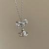 Cat Eye Butterfly Necklace – Elegant Planet Pendant Choker, Fashion Jewelry Gift for Women & Girls