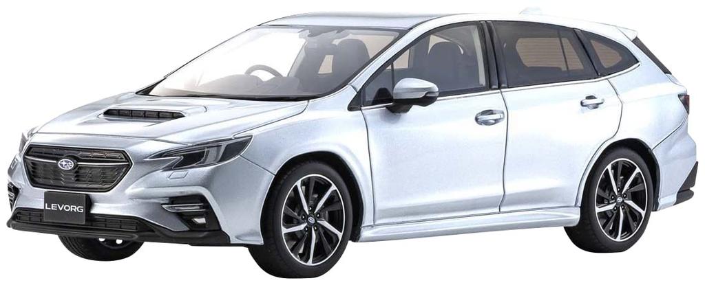 Kyosyo samurai SUBARU Levorg EX Silver Готовый продукт KSR18055S 1/18 GT-H