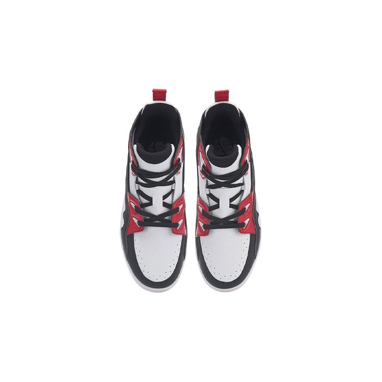 Подкладка из кожи, повседневные, нескользящие, дышащие, легкие, прочные, сбалансированные, средней высоты, детские кроссовки для скейтбординга, детские кроссовки белого, черного, красного цветов YKCR012-3