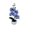 Faux Flower Phalaenopsis Bonsai Desk Decor For Home Office Decoration Wedding