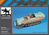 Black Dog Набор аксессуаров Ausf D смола военные детали HAUT35270 1/35 Sd.Kfz.251/9 (для Тамии) (танк)