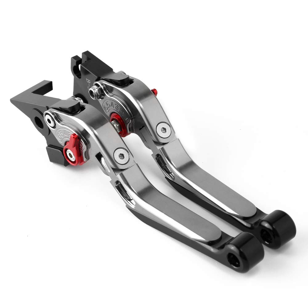 FENGSHENG 6-Stage Adjustable Brake Clutch Lever Compatible with Monkey 125 2019-2020 / Magna 50 (A-AC13/BA-AC13) 1995-2007 / GROM/MSX125 2014-2020