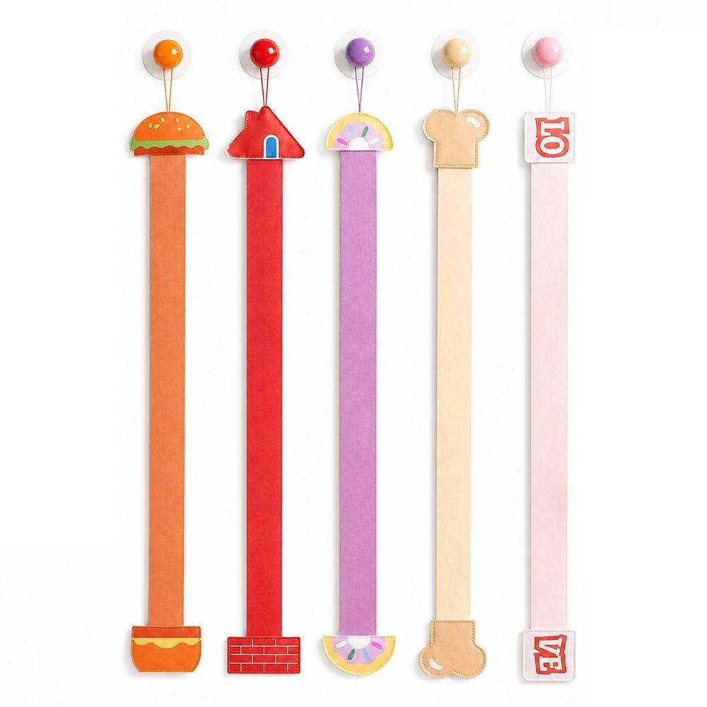 Hanging Barrettes Storage Strap Dopamine Color Hairpin Display Rack Hair Clips Holder  Children