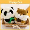 Cute Panda Cartoon Mouse Hamster Adorable Plush Toys Dolls Girls Gifts Kids