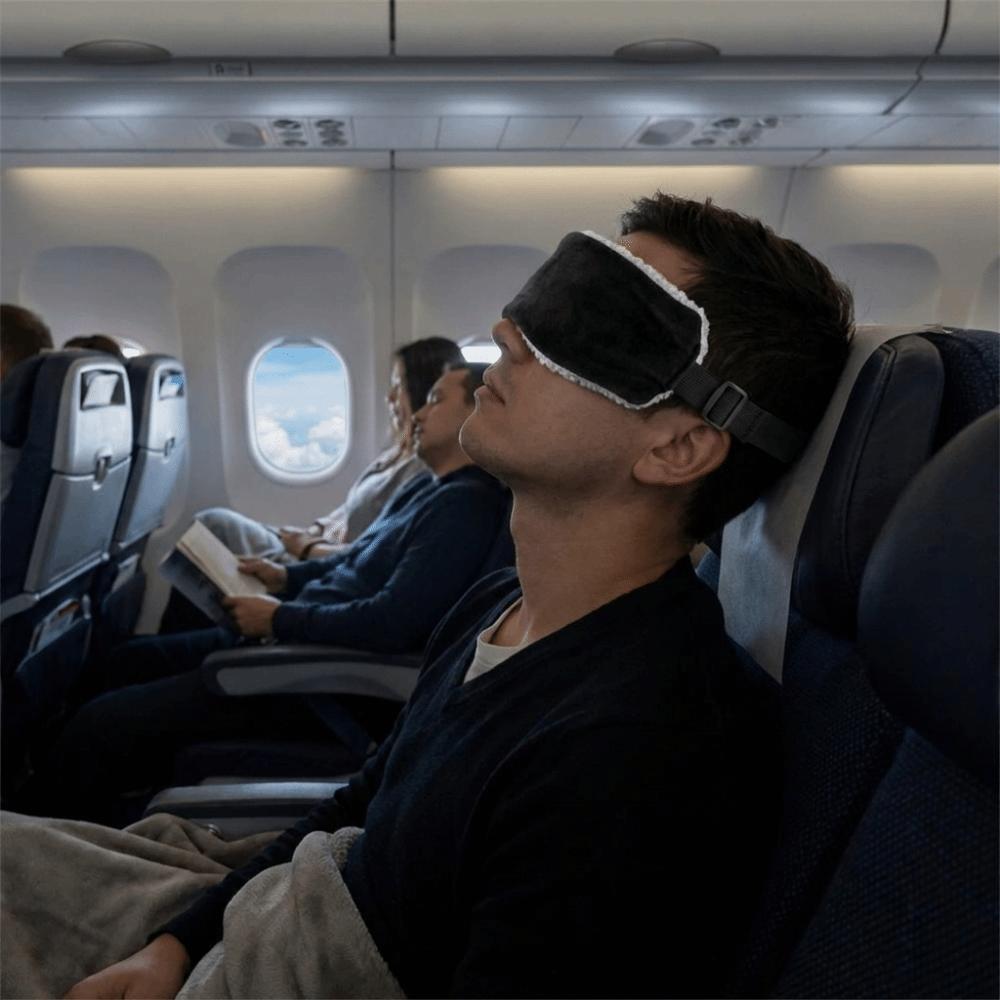 Multi-functional Travel Eyemask Adjustable Neck Pillow Travel Essentials Head Support Strap Cars