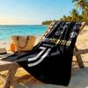 Juventus Customizable Name Beach Towel Quick-Dry Soft Microfiber Suitable for Sports Travel Swimming Yoga Bathroom Beach And Pool