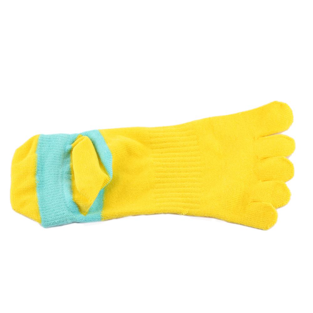 Sports Fashion Autumn Breathable 8 Colors Toe Socks Ankle Five Finger Socks Cotton