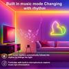 Neon LED Strip Lights RGBIC Bluetooth Silicone Neon Rope Light Music Sync Dimmable Neon Strip Gaming Room Indoor Outdoor Decor