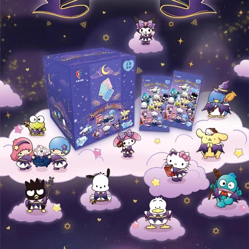 Венчуан Карточки персонажей Sanrio Синнаморолл Куроми Набор, Аниме Пачка, Официальный Подарок для Детей Официально Лицензированный