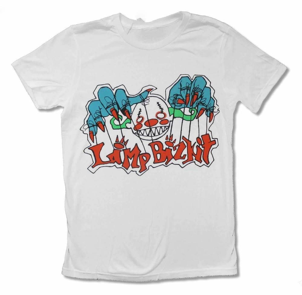 Новая футболка Limp Bizkit SCARY CLOWN Хлопок Белый Мужская S-234XL VN1375 Унисекс