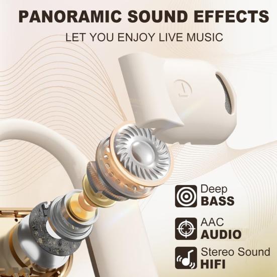 Беспроводные наушники-вкладыши для перевода с поддержкой Bluetooth, переводчик в реальном времени, цифровой дисплей, языковые наушники