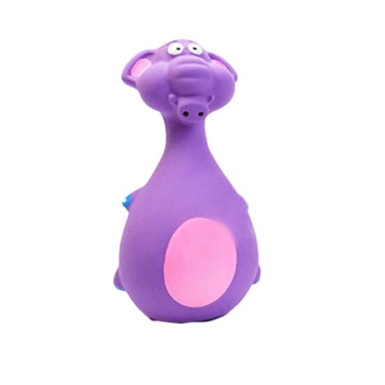Латексная игрушка для собак Животное Пищащая собачья жевательная игрушка Игрушка для щенков при прорезывании зубов для агрессивных грызунов Чистка зубов Игра в аппорт