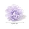 3/5 шт. 10 см Ручной работы Большие Шифоновые Тканевые Искусственные Цветы Головка для Головных уборов Свадебного платья Шляп Домашнее украшение DIY Аксессуары