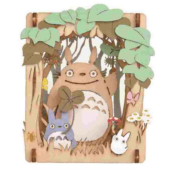 Paper Theater My Neighbor Totoro A Moment In the Shade -Wood Style- PT-W03X