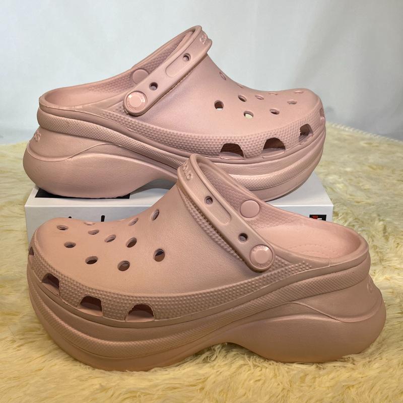 Сандалии на платформе, женские летние сабо на толстой подошве из ЭВА, садовые туфли, женские удобные нескользящие пляжные сандалии