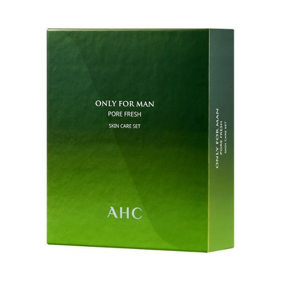 AHC Only for Men Pore Fresh Skincare 2 Types Special (toner 150ml + Lotion 150ml)