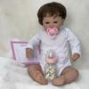 45 см моющаяся реалистичная мягкая расписанная вручную имитация куклы-ребенка для детей, игровая кукла