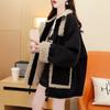 Women's Autumn and Winter Short Lapel Thin Velvet Cardigan Outerwear Comfortable Warm Casual Jacket